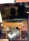 A Sony Bravia television with DVD player