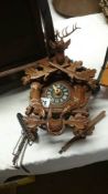 A cuckoo clock