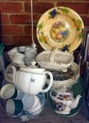 A mixed lot of china etc