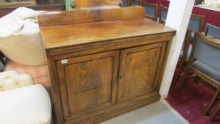 A Regency mahogany 2 door cabinet