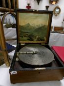 A 19th century table polyphon