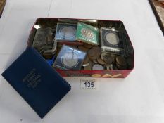 A box of coins