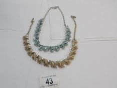 2 vintage necklaces