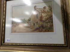 A watercolour 'Forest Beck, The Lake District' signed Sidney P Winder,