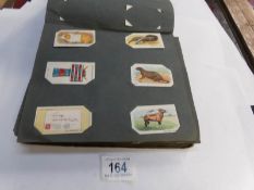 An album of cigarette cards