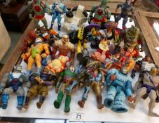 A mixed lot of Thundercat toy figures