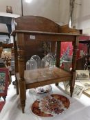 A small Victorian wash stand