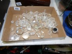 A quantity of Swarovski crystal glass parts