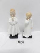 2 Royal Doulton figurines 'Bedtime', HN1978 and 'Darling',