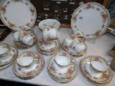 A 38 piece china tea set ,