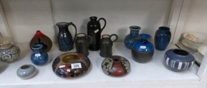 A mixed lot of vases etc