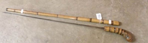 A sword stick