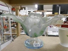 A large Murano glass bowl
