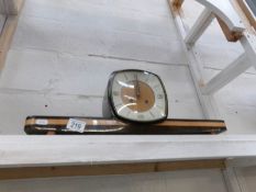 A Junghens mantle clock,