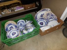 2 boxes of Minton dinner ware (mostly a/f)
