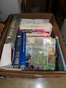 A quantity of Ordnance survey maps and other books