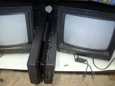 2 COc 464 computers and monitors