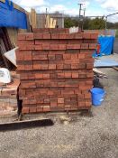 A large quantity of engineering bricks