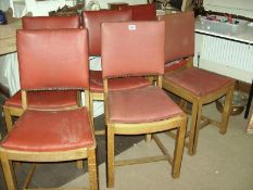 A set of 6 chairs