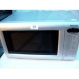 A Panasonic microwave oven