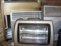 4 old electric heaters