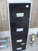 A 4 drawer filing cabinet