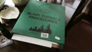 A book on Scunthorpe Steel Works blast furnace procedures