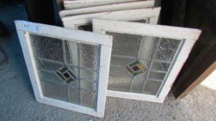 5 frames of stained glass