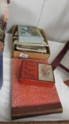 A mixed lot of vintage greeting cards, photographs etc