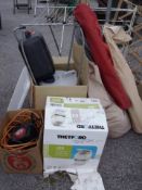 A quantity of camping items