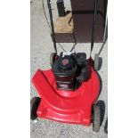 A lawnmower