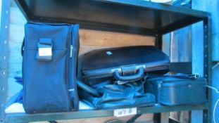 A quantity of suit cases