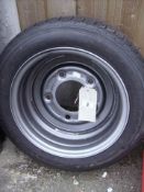 A new spare wheel, 195/50 R13C