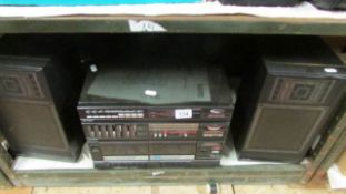 A stereo system