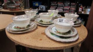 A china tea set