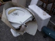 A toilet cistern