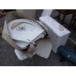 A toilet cistern