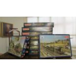 9 Waddington's Railway jigsaw puzzles