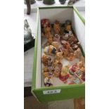 A box of teddy bear ornaments