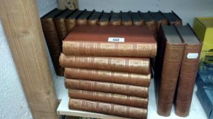 20 volumes of The works of Charles Dickens,