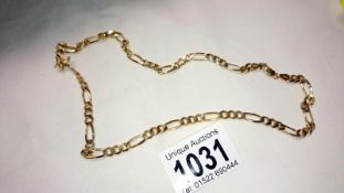 9ct gold necklace 15g