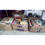 3 boxes of childrens books