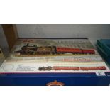 A boxed bachman '00' Jinty suburban train set (completeness not checked)