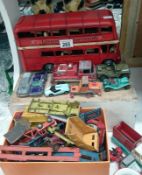 Quantity of playworn die cast toys inc. Lone Star, Corgi etc.