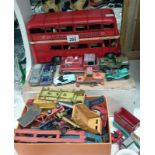 Quantity of playworn die cast toys inc. Lone Star, Corgi etc.