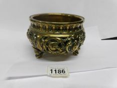 A 19th century Oriental brass pot