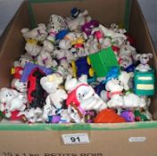 A large quantity of McDonalds 101 dalmation toys