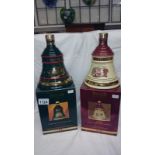 2 boxed Wade Bell's whisky bells,