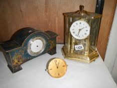 3 clocks,