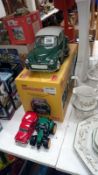 A boxed sun star Morris Minor convertible a/f & 2 other models